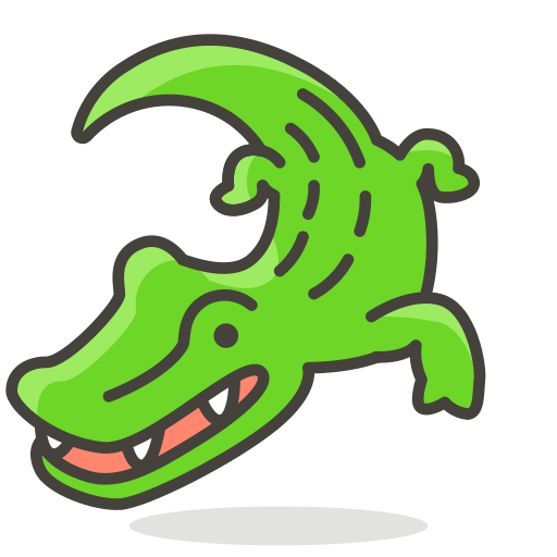 512x512 Crocodile Icon Free Of Free Vector Emoji