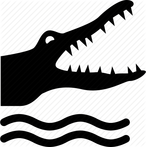 507x512 Alligator, Beware, Caution, Crocodile, Danger, Dangerous, Water Icon
