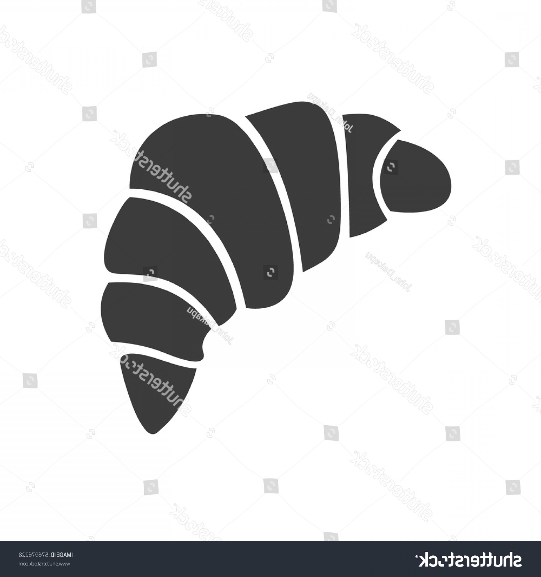 1800x1920 Drawing Croissant Icon Vector Isolated On Catchsplace