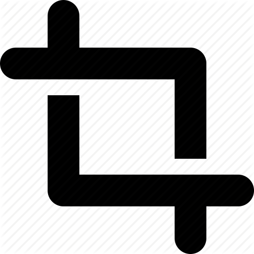 512x512 Crop, Measure, Modify Icon