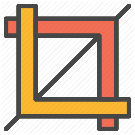 512x512 Crop, Crop Shape, Crop Symbol, Crop Tool, Cropping Icon