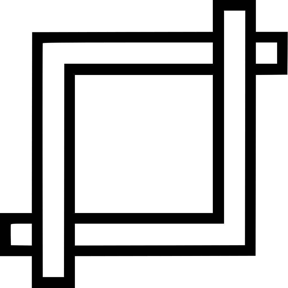 981x980 Crop Tool Cut Edit Graphic Png Icon Free Download