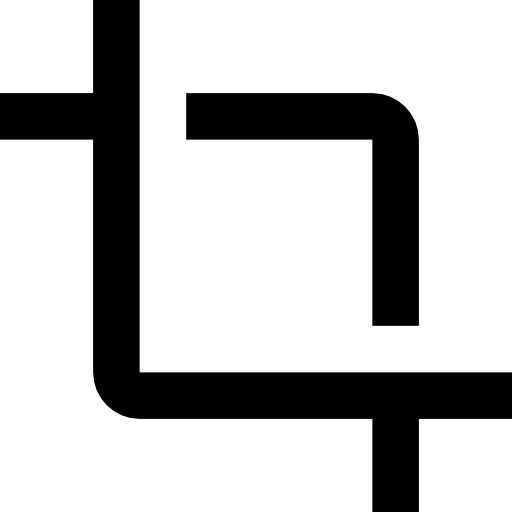 512x512 Crop Tool Button Icons Free Download