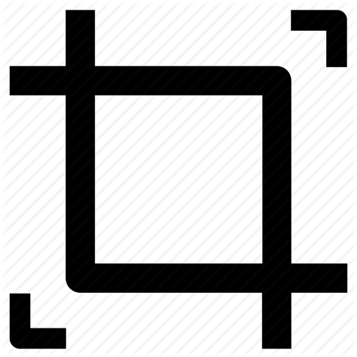 512x512 Crop, Crop Image, Cropping, Cropping Tool, Design Icon