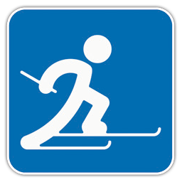 256x256 Cross Country Icon Olympics Sochi Iconset Sochi