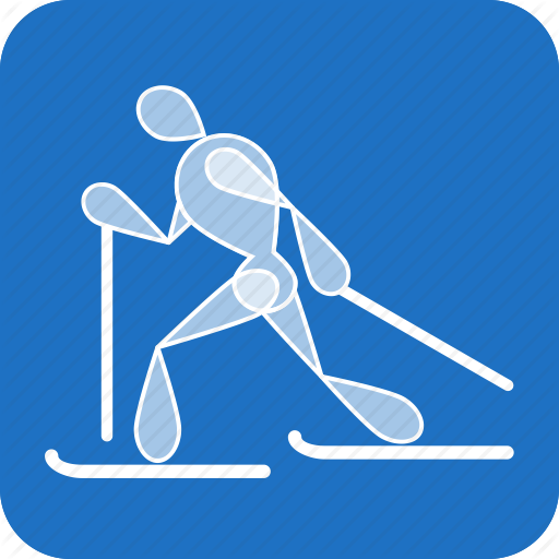 512x512 Cross Country, Olympics, Ski, Skiing, Sports, Winter Icon