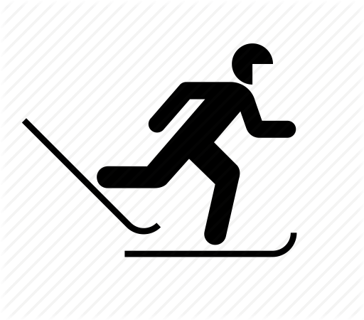 512x450 Cross Country, Skiing, Sport, Winter Icon