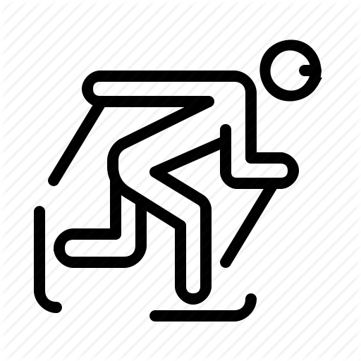 512x512 Country, Cross, Olympics, Skiing, Snow, Sports, Winter Icon