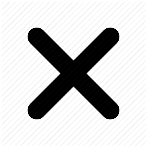 512x512 Cross, Delete, Hide, Remove, X Icon