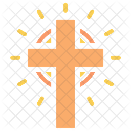 256x256 Cross Icon Of Flat Style