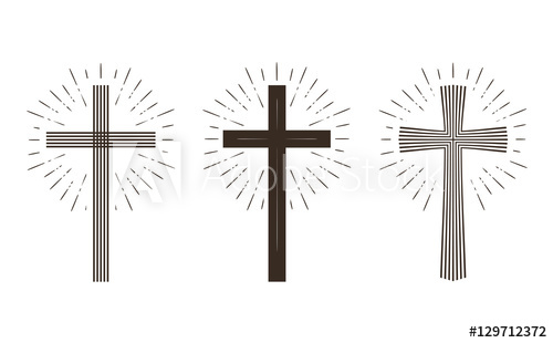 500x310 Religion Cross Icon Or Symbol Vector Illustration