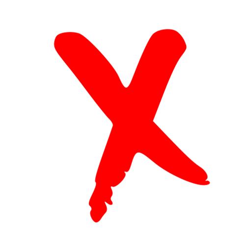 503x502 Cross Icon Red Wastesavers