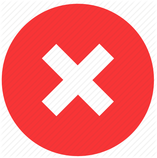 509x512 Cancel, Close, Cross, Delete, Exit, Remove, Round Icon