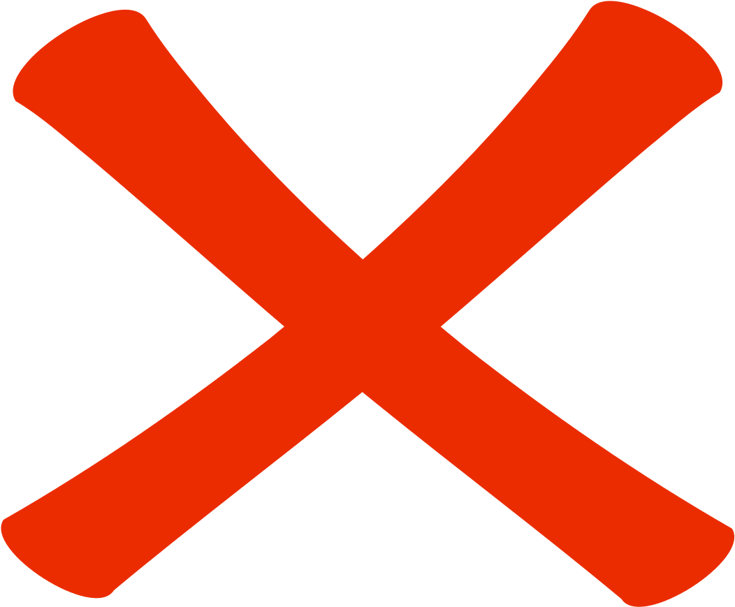 1052x869 Hd X Mark Png Png Download