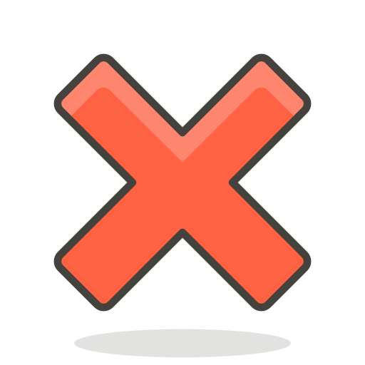 512x512 Cross, Mark Icon Free Of Free Vector Emoji