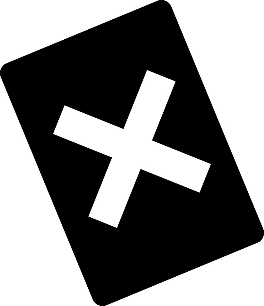 846x980 Football Card With Cross Mark Png Icon Free Download