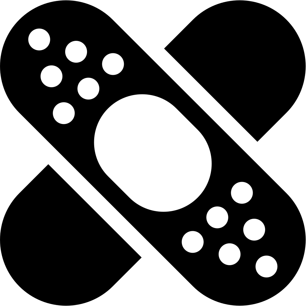 981x982 Band Aid Forming A Cross Mark Png Icon Free Download