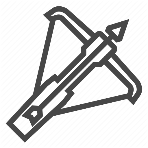 512x512 Archery, Crossbow, Medieval, Shooting, Weapon Icon