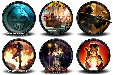 390x260 Crossfire Icon Mega Games Pack Iconset Exhumed