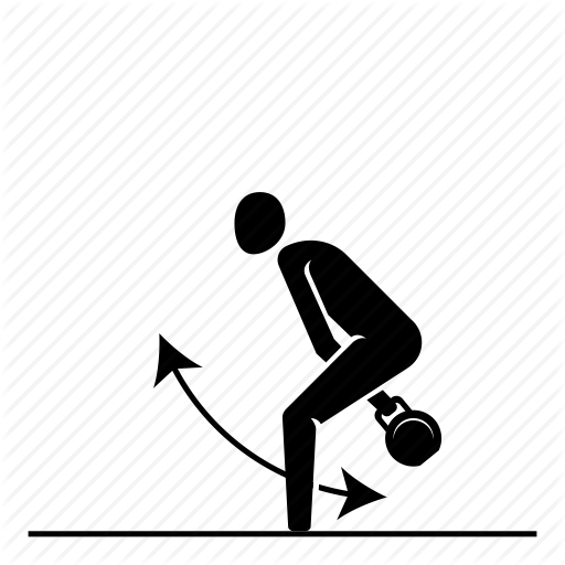 512x512 Crossfit, Fitness, Kettlebell, Kettlebell Swing, Set, Strength