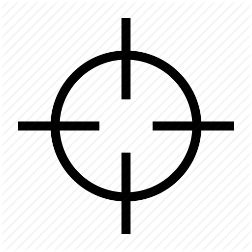 512x512 Aim, Crosshair, Shoot, Target, Targeting Icon