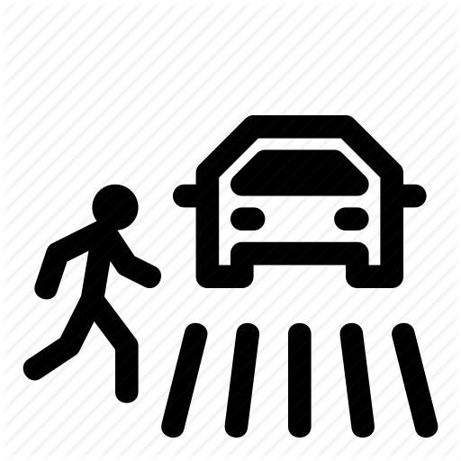 512x512 Car, Crossing, Crosswalk, Pedestran