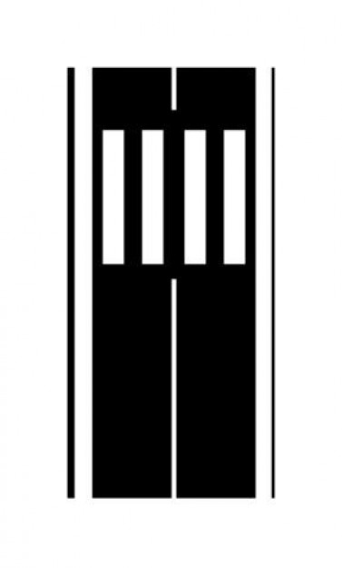 377x626 Road With A Crosswalk