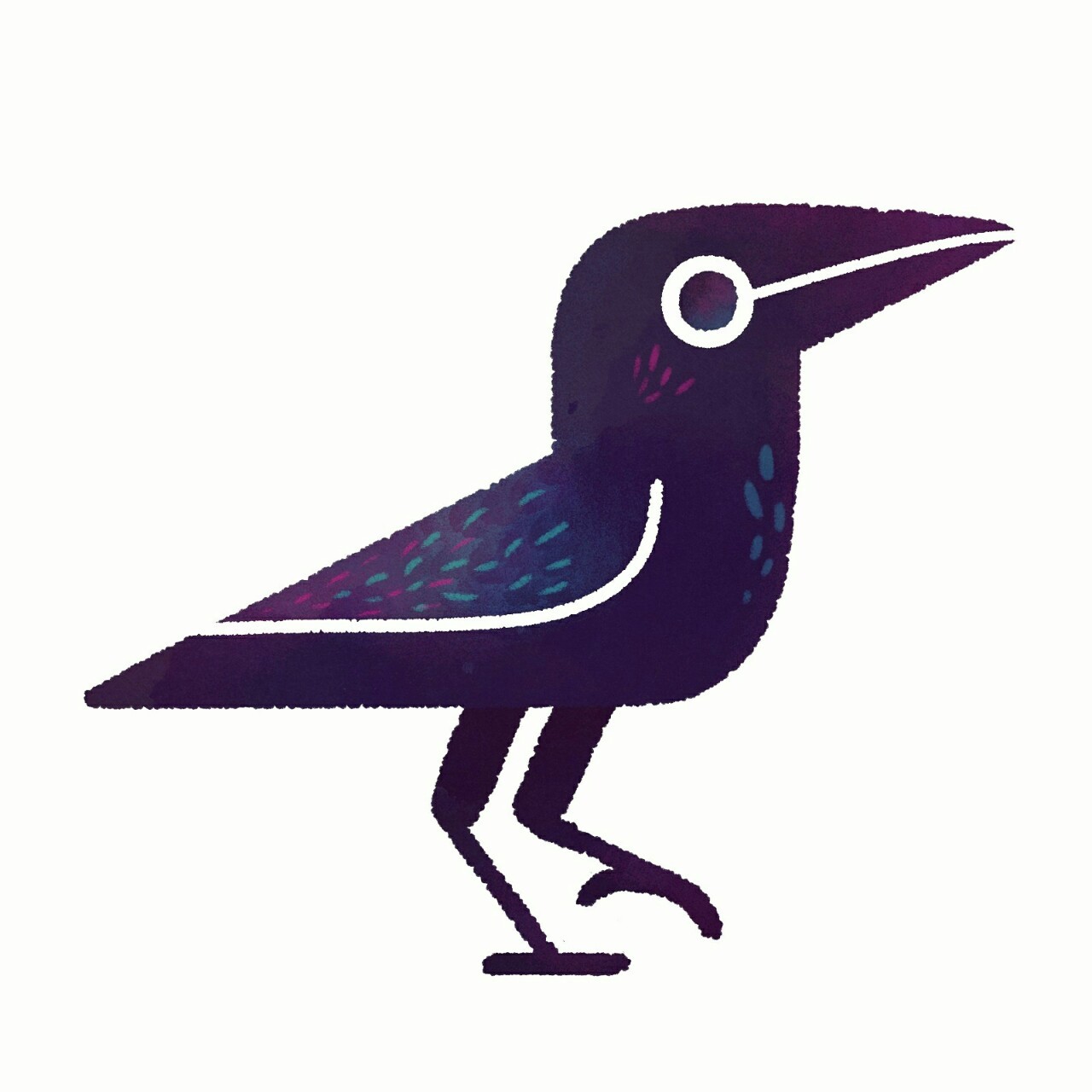 1280x1280 Igor Canova Simple Crow Icon Commission