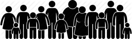 512x153 Community, Crowd, People, Society Icon