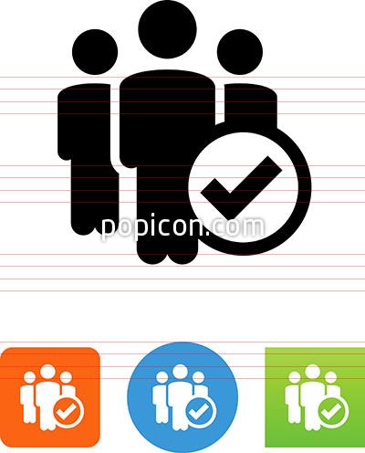 400x496 Standing Out From The Crowd Icon