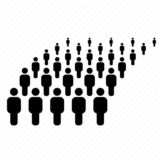 512x512 Crowd, Groups, Mass, People, Population, Social, Society Icon