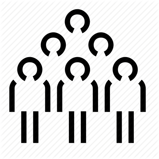 512x512 Crowd, Mass, People Icon