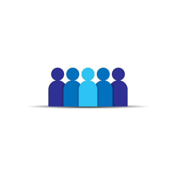 Crowd Of People Icon at Vectorified.com | Collection of Crowd Of People ...