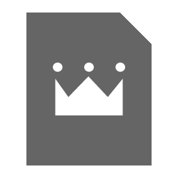 256x256 Crown Icon