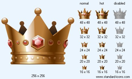 464x280 Crown Icon Standard Geo Icons