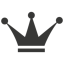 128x128 Crown Icon Beast Lite Icon Sets Icon Ninja