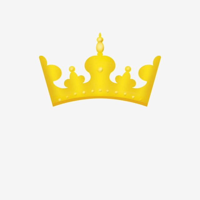 640x640 Golden Simple Wind Crown Icon Design Png Free Map, Gold