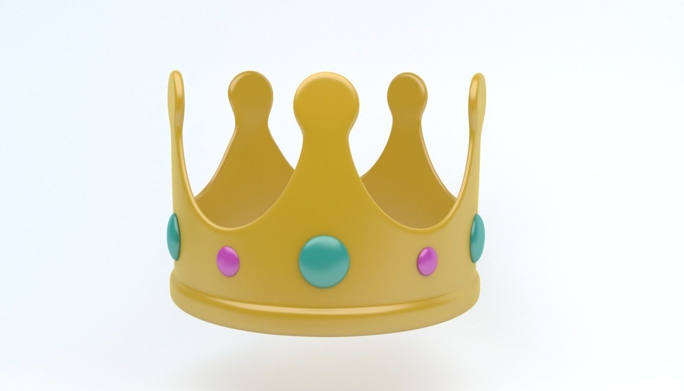 1400x800 Model Crown Icon Cgtrader