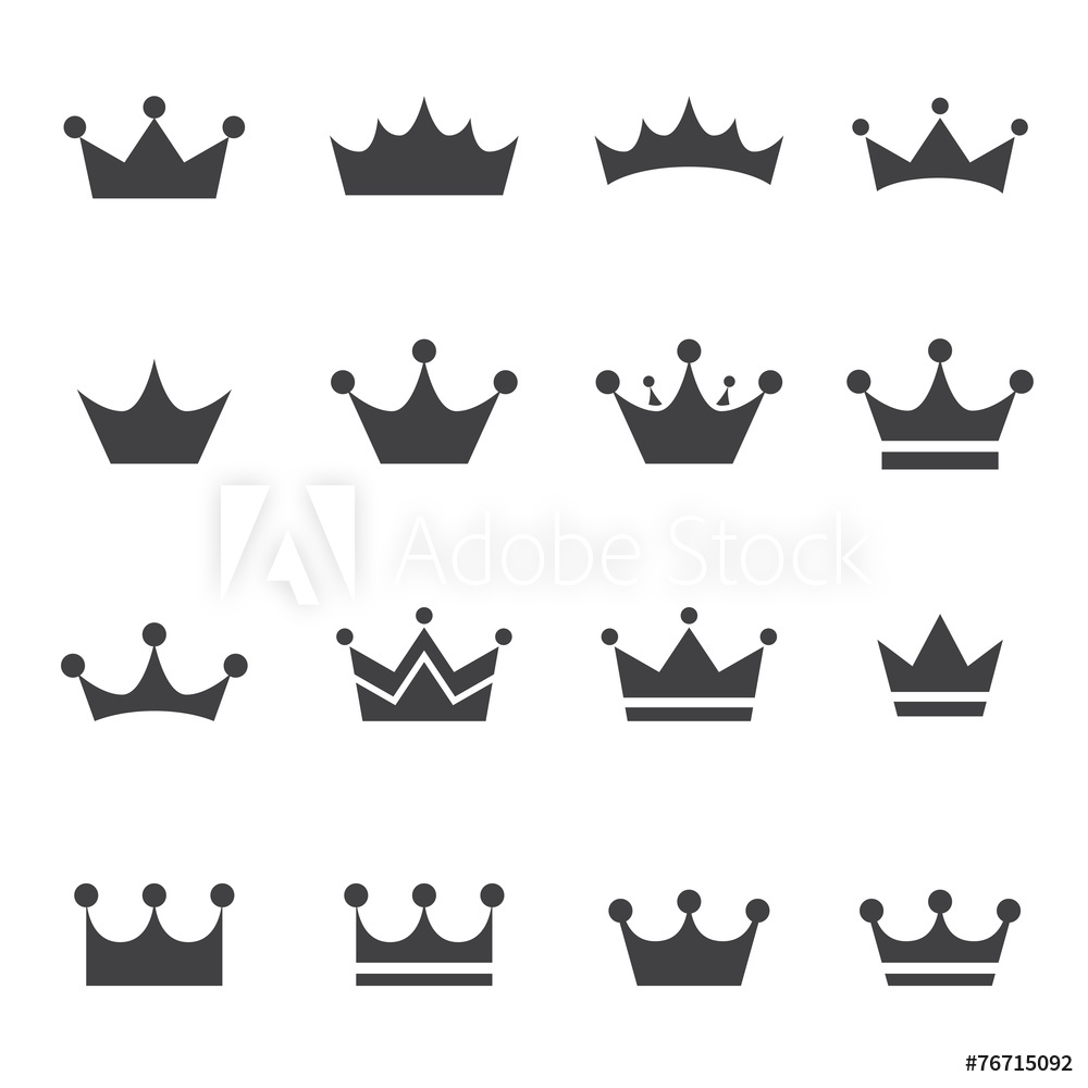 1000x1000 Photo Art Print Crown Icon Europosters