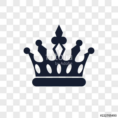 500x500 Crown Icons Isolated On Transparent Background Modern