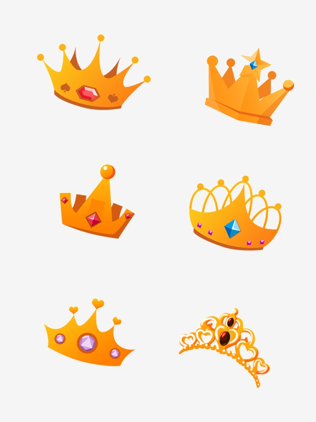 640x855 Colorful Diamond Crown Icon Free Png Transparent Layer Material