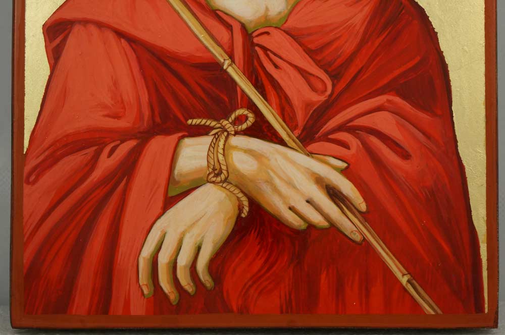 1000x664 Jesus Christ Crown Of Thorns Hand Painted Icon