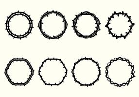 286x200 Crown Of Thorns Free Vector Art