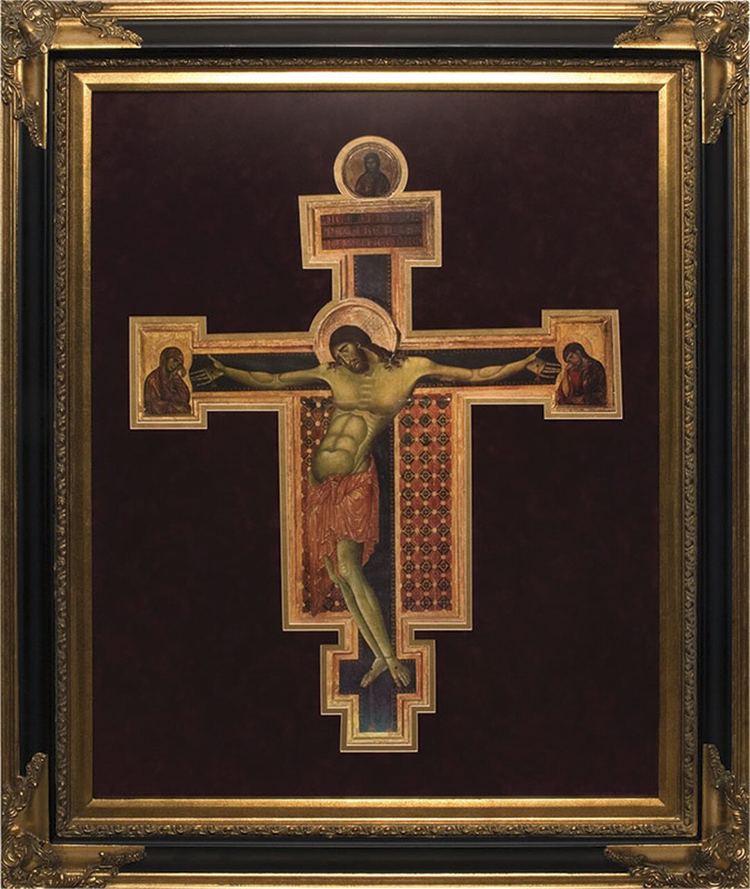 1080x1280 Byzantine Crucifix Icon