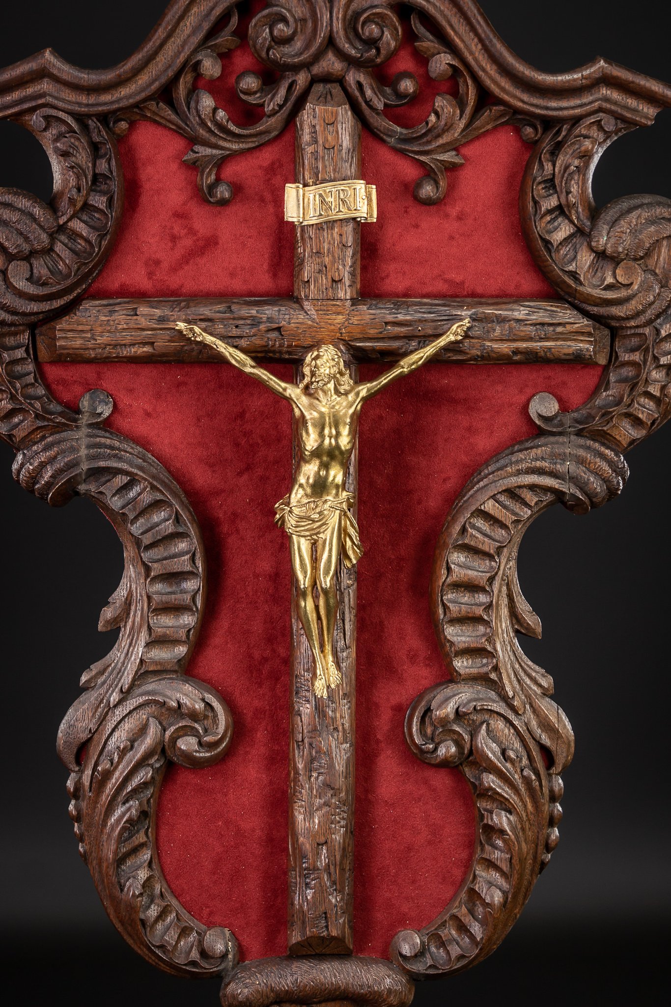 1366x2048 Crucifix Icon Wall Bronze Corpus Christi Antiques Heaven