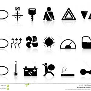 300x300 Photostock Vector Cruise Control Line And Glyph Icon Car Dashboard