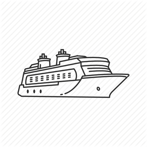 512x512 Boat, Cruise, Cruise Ship, Sea, Ship, Transportation, Travel Icon