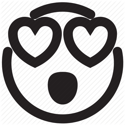 512x512 Adore, Crush, Emoticon, Like, Love, Outlines, Passion Icon
