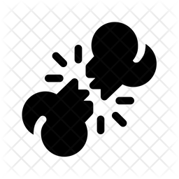 256x256 Crush Bone Icon Of Glyph Style