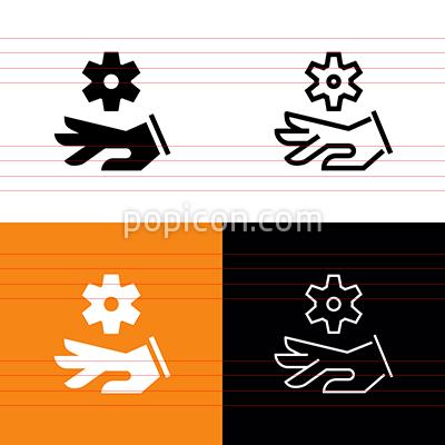 400x400 Crush Hazard Icon Set